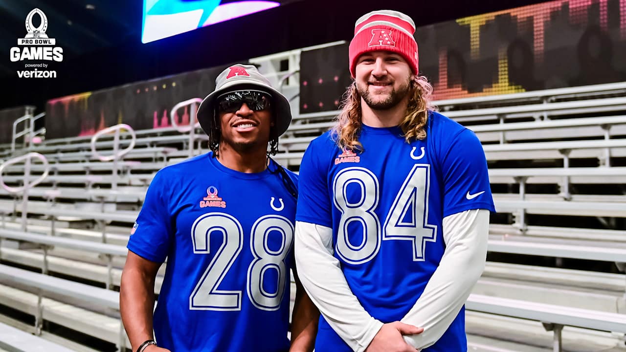 Colts RB Jonathan Taylor, TE Tyler Warren attend 2026 Pro Bowl Games