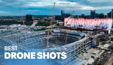 2025 Best Drone Shots of New Nissan Stadium in 4K