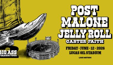 The BIG ASS Stadium Tour Part 2 coming to Lucas Oil Stadium in June