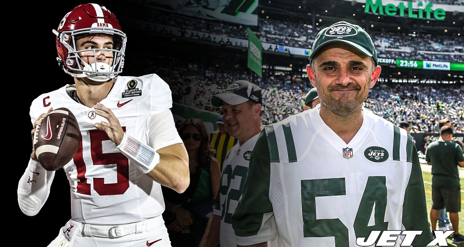 New York Jets fan Gary Vee has a strong NFL draft opinion at QB