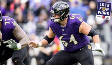 Eric DeCosta on Tyler Linderbaum: ‘We Strongly Hope to Have Him Back’