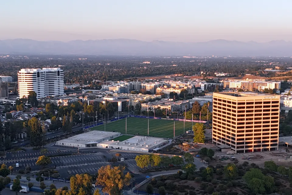 The Kroenke Organization has announced plans for a 52-acre neighbourhood development in Warner Centre, will be known as Rams HQ