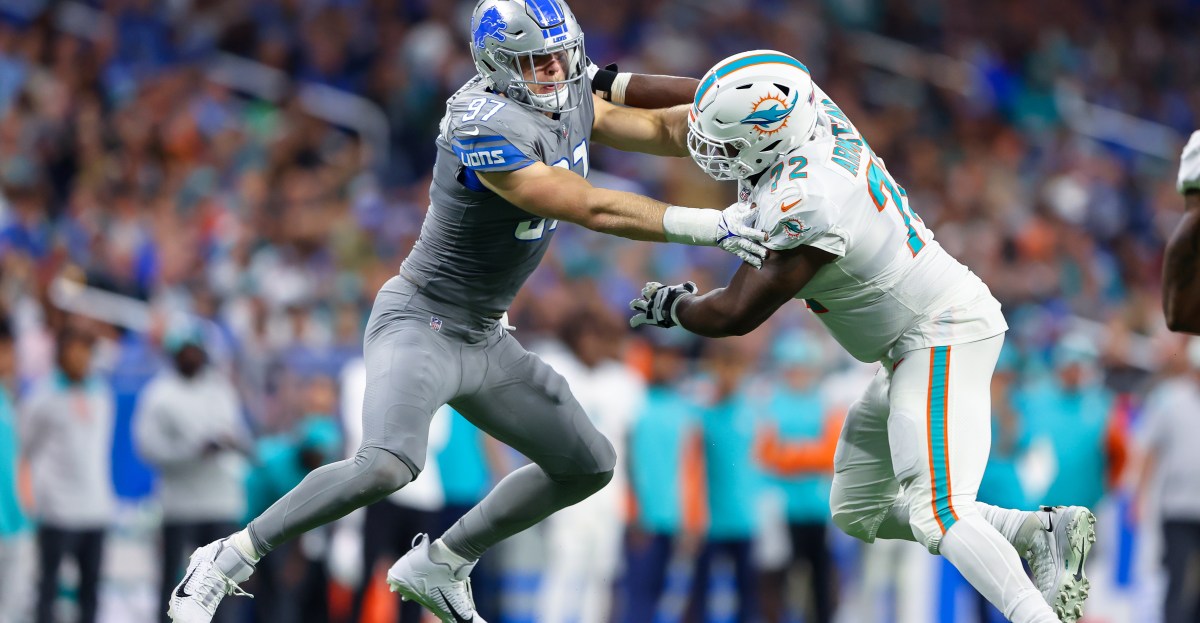 5x Pro Bowl tackle on Aidan Hutchinson: ‘He’s an alien, bro’