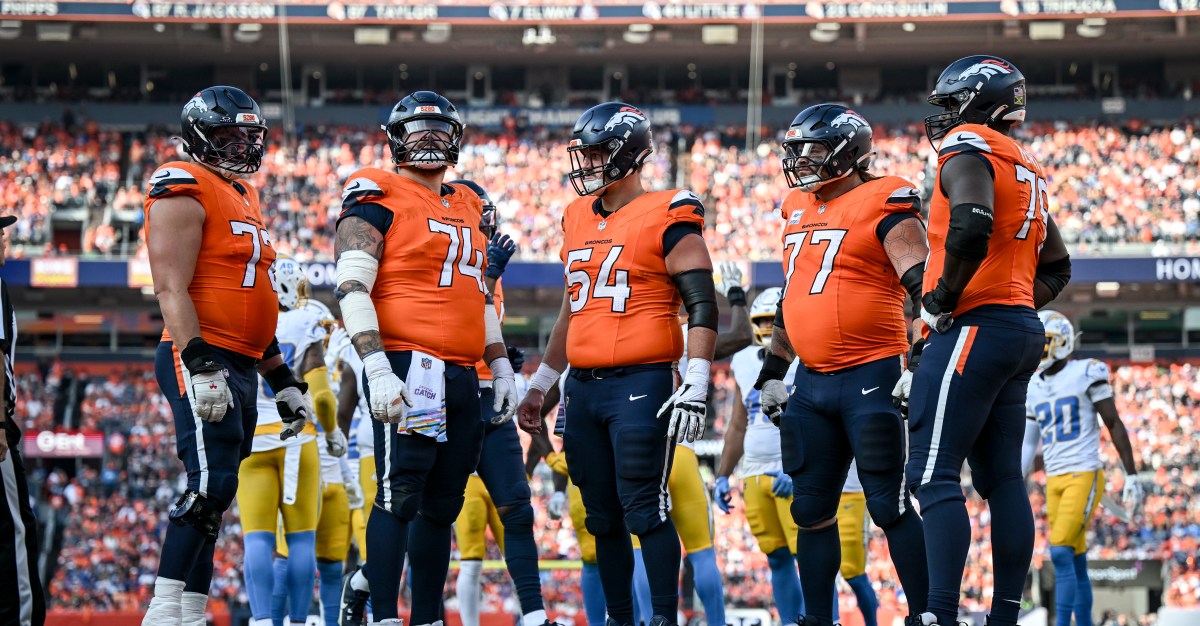 Denver Broncos roster status: Offensive line