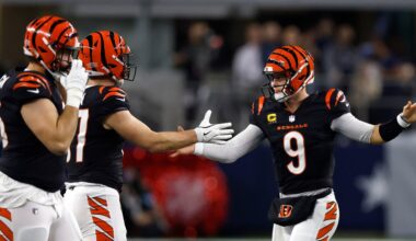 Bengals have 3 players in ranking of top 100 NFL players for the 2026 season