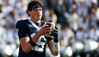 Former Penn State quarterback Drew Allar expected to throw this week at NFL combine