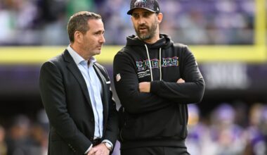 Howie Roseman and Nick Sirianni will speak at the NFL Combine on Tuesday