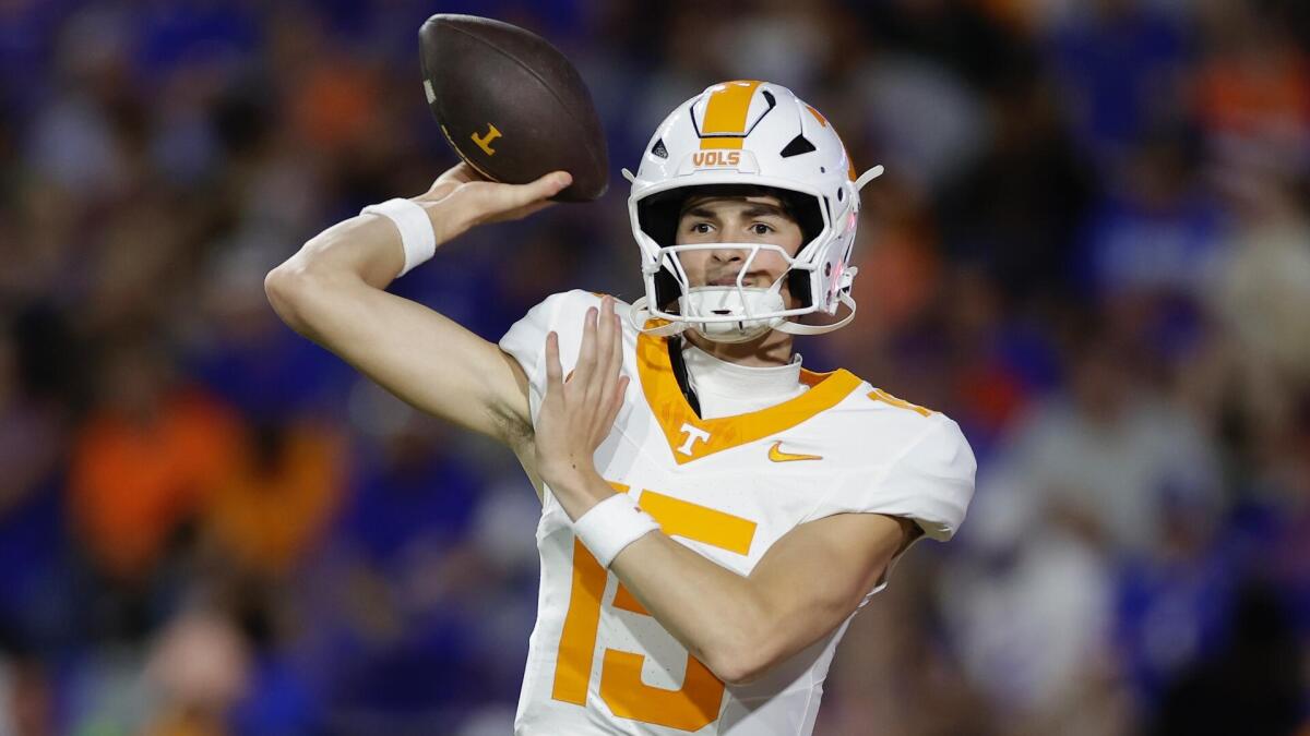 Tennessee QB outlook after Joey Aguilar is denied eligibility for 2026 season