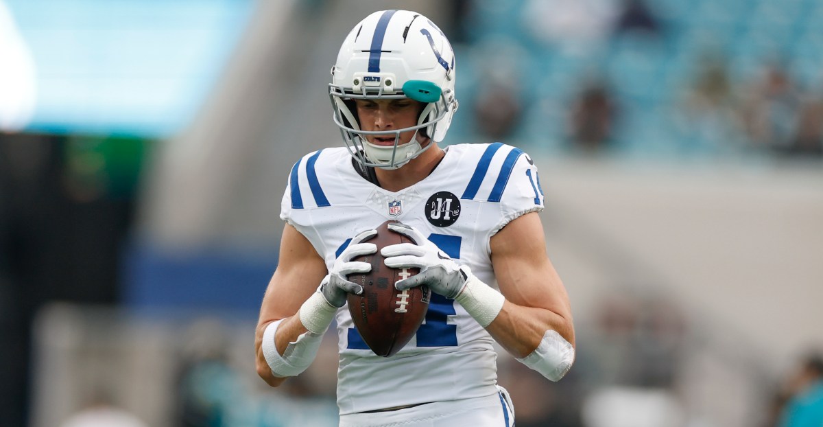 PFF lists Colts breakout, new lead wideout as team’s top franchise tag candidate