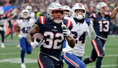 Buffalo Bills are looking up at the New England Patriots in AFC East