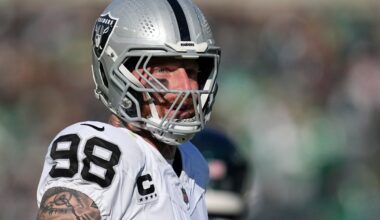 Are we getting a Maxx Crosby hint?