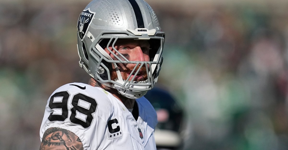 Are we getting a Maxx Crosby hint?