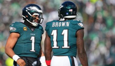 NFL insider talks A.J. Brown trade rumors and possibility of the Eagles drafting a quarterback