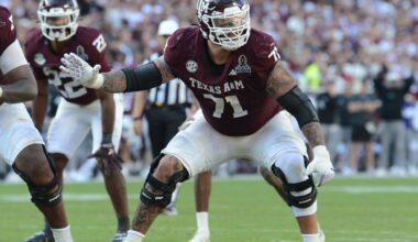 Browns NFL Draft: Texas A&M’s Chase Bisontis is ready to take over at OG