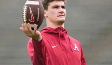 Rams ‘like’ Alabama QB Ty Simpson according to ESPN