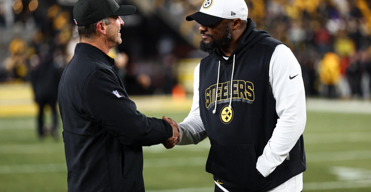 John Harbaugh gives shoutout to former Pittsburgh Steelers HC Mike Tomlin