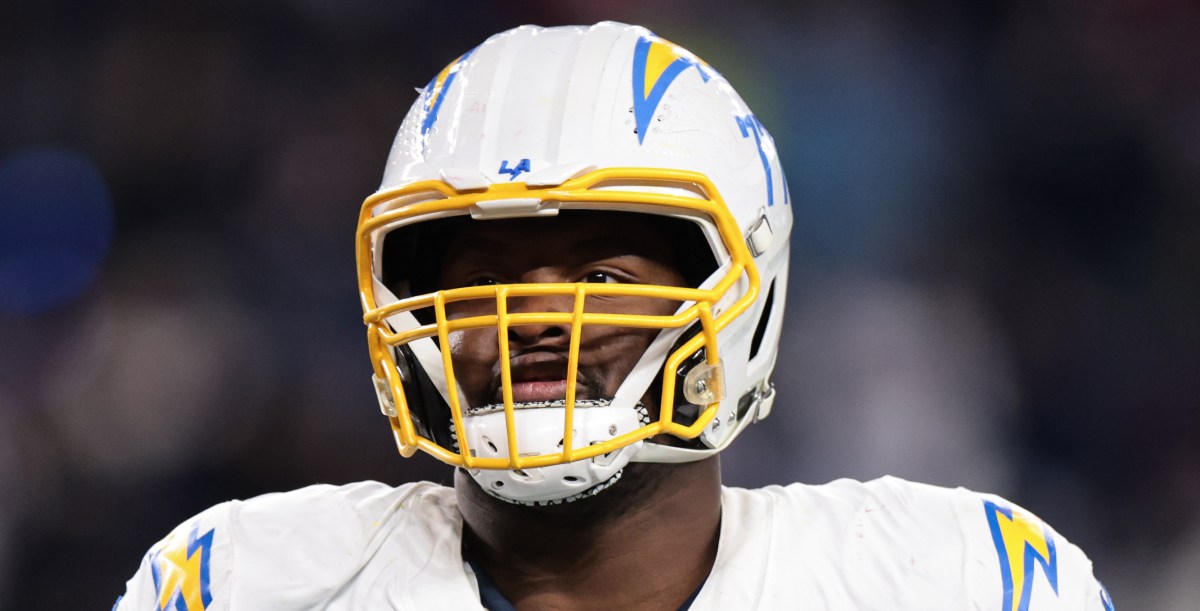 Zion Johnson named Chargers player who could use a fresh start