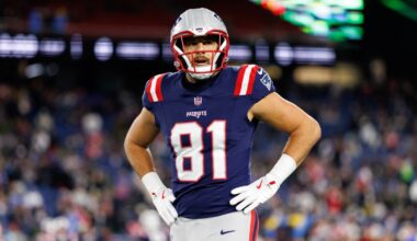 Patriots free agency 2026: Austin Hooper might be nearing the end