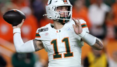 Dolphins meet with Carson Beck at NFL Combine