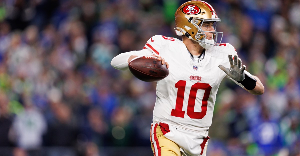 49ers QB Mac Jones says he got his PhD in football under Kyle Shanahan