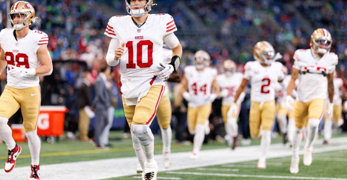 49ers GM John Lynch on trading Mac Jones: It would take a ‘fairly strong’ offer