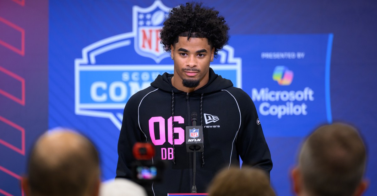 Bengals meet with LSU star Mansoor Delane at NFL Combine