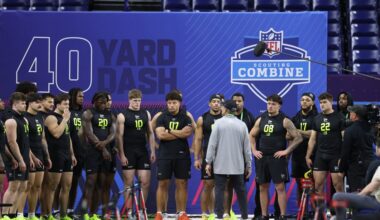 The NFL combine had just a 37 percent participation rate on Day 1