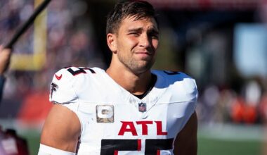 Atlanta Falcons Linebacker Kaden Elliss