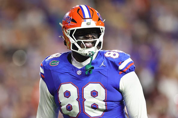 Florida Gators Defensive Lineman Caleb Banks