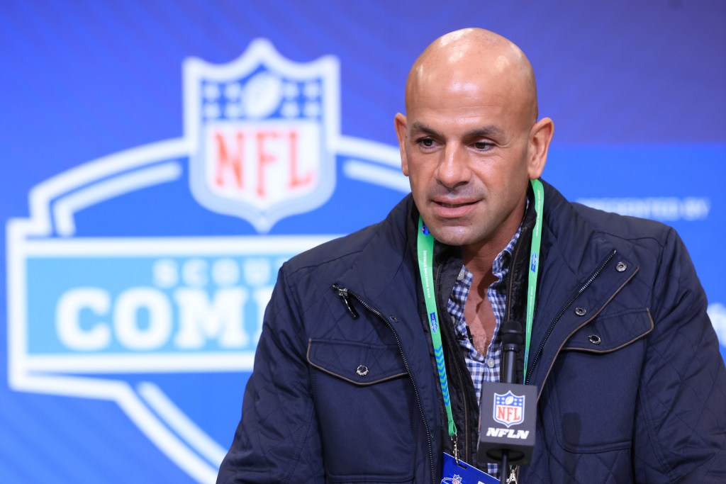Robert Saleh Scouting Combine titans head coach