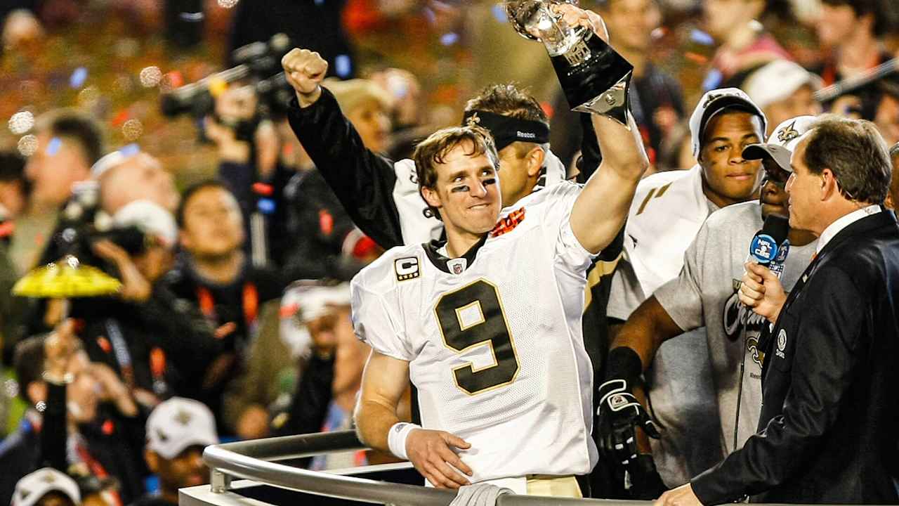 Drew Brees elected to Pro Football Hall of Fame's Class of 2026