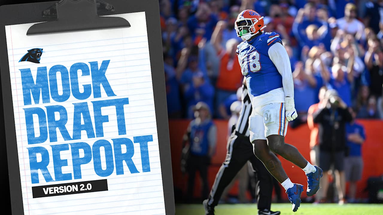 Carolina Panthers 2026 Mock Draft Report, version 2.0