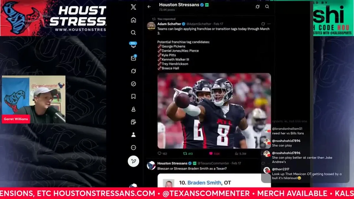 Star RB and Key OL Now in Play for the Texans Ahead of Free Agency?