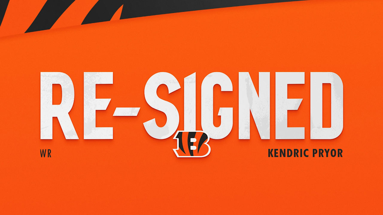 Bengals Re-sign WR Kendric Pryor
