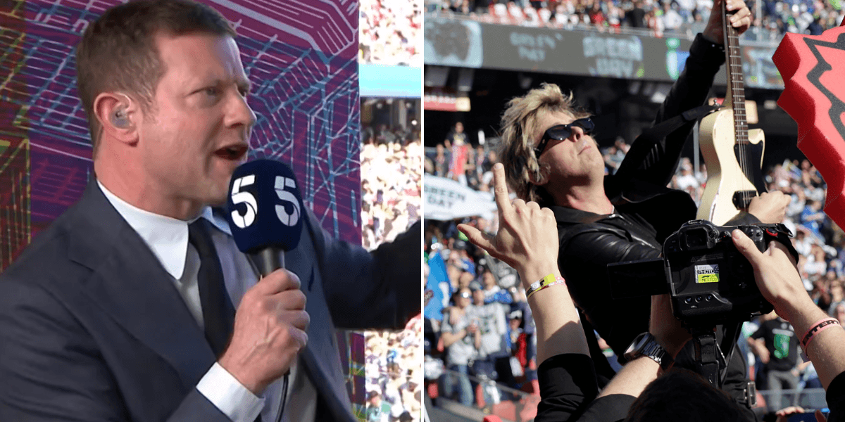 Channel 5 Super Bowl coverage sparks outrage after 'shameful' decision during Green Day performance: 'So out of touch!'
