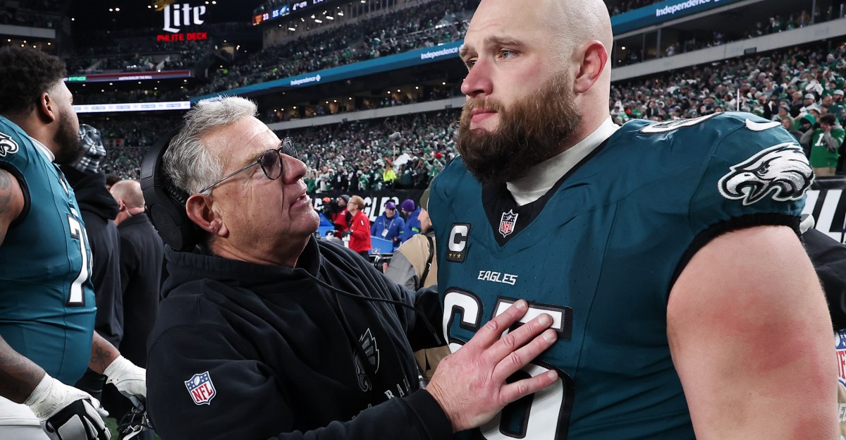 Will Lane Johnson retire now that Jeff Stoutland is gone?