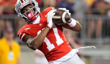 NY Giants mock draft 2.0: WR Carnell Tate at No. 5, of course