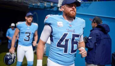 NFL Free Agency: Should the Titans re-sign LS Morgan Cox?