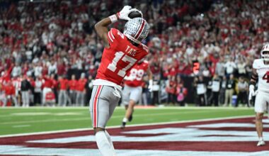 Daniel Jeremiah mock draft 2.0: NY Giants get WR Carnell Tate to help Jaxson Dart
