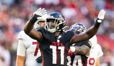 Falcons outside linebacker review: A great year, a muddled future