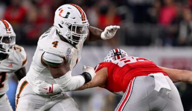 Chiefs met with Rueben Bain Jr. and more defensive linemen at Combine