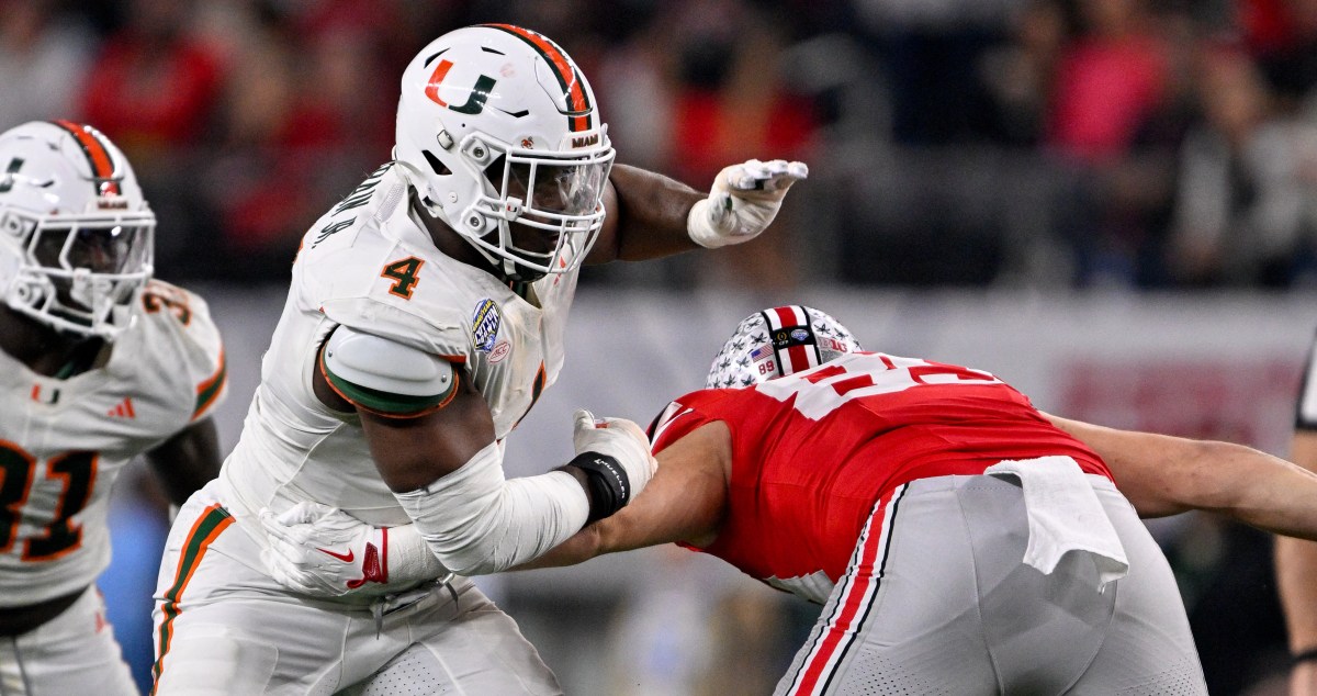 Chiefs met with Rueben Bain Jr. and more defensive linemen at Combine