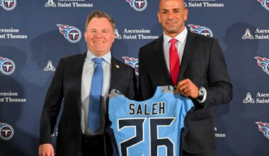 Tennessee Titans finalize 2026 coaching staff