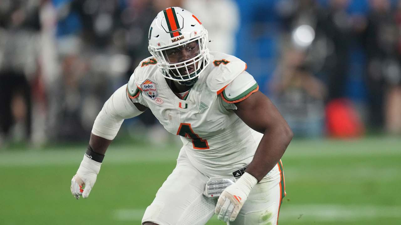 Top DL prospect Rueben Bain Jr. arm length measured at under 31 inches at combine