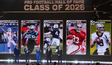 Adam Vinatieri thought he might get cut after his second game in the NFL. Now, he's a Pro Football Hall of Famer.