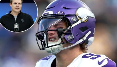 JJ McCarthy's Vikings future in question after scouting combine comments