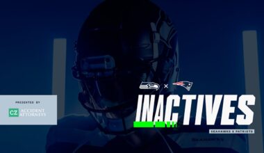 Seahawks vs. Patriots Super Bowl LX Inactive Lists