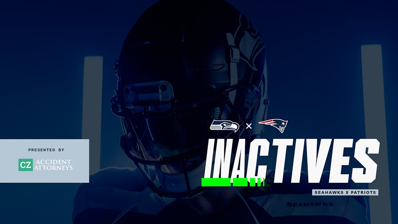 Seahawks vs. Patriots Super Bowl LX Inactive Lists