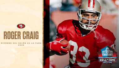 Roger Craig es Nombrado al Pro Football Hall of Fame en la Clase del 2026