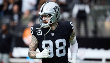 Maxx Crosby to be honored at 2025 Commitment to Excellence Award dinner on Feb. 27